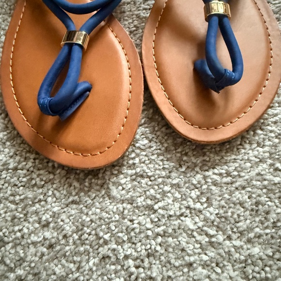 American Eagle Outfitters Blue and Brown Sandals - Picture 8 of 9
